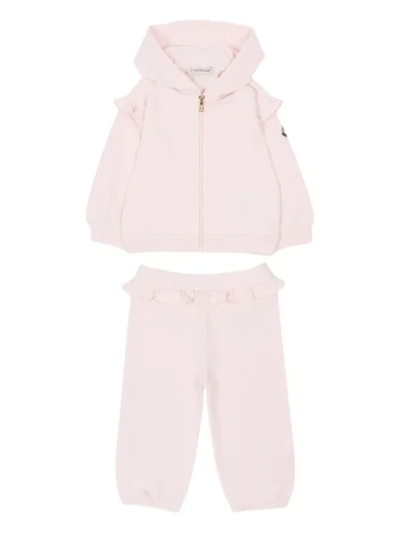 Komplet dresowy dziecięcy Moncler Enfant różowy