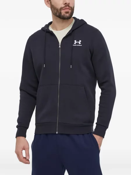 Hanorac cu glugă Under Armour cu imagine albastru