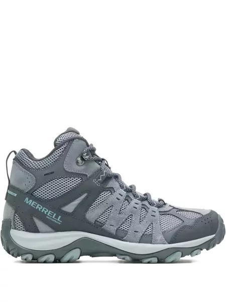 Sneakerși Merrell din piele de căprioară gri