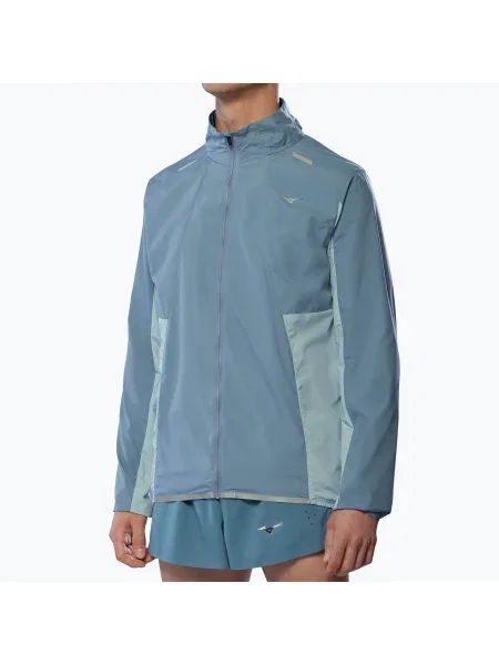 Куртка для бігу Mizuno Tech Light citadel