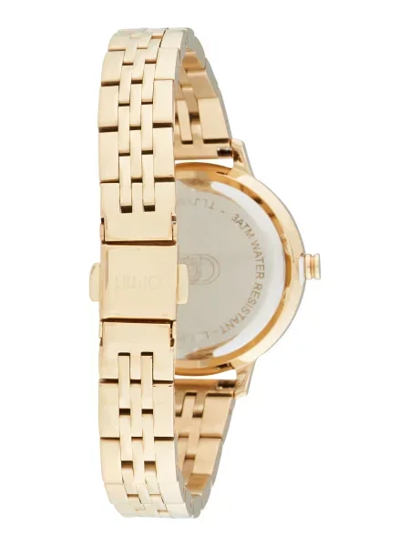 Liu Jo Ceas analogic albastru pastel / auriu / transparent alb