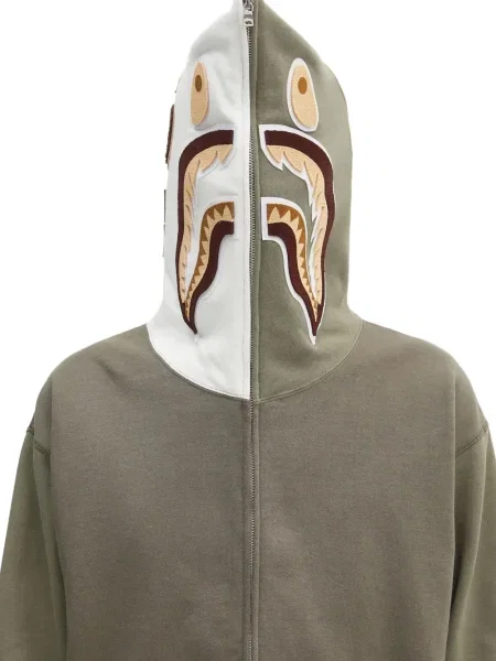 Hanorac cu glugă A Bathing Ape® verde