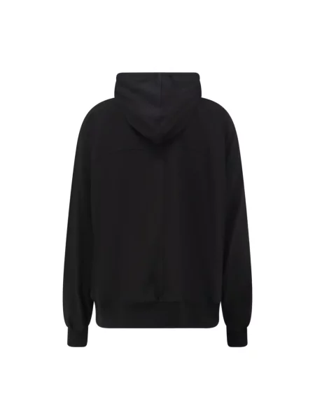 Bluza z kapturem Rick Owens z kapturem czarna