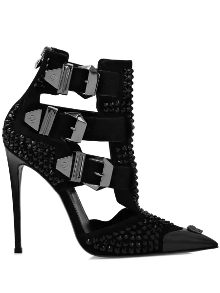 Pantofi cu toc Philipp Plein negru