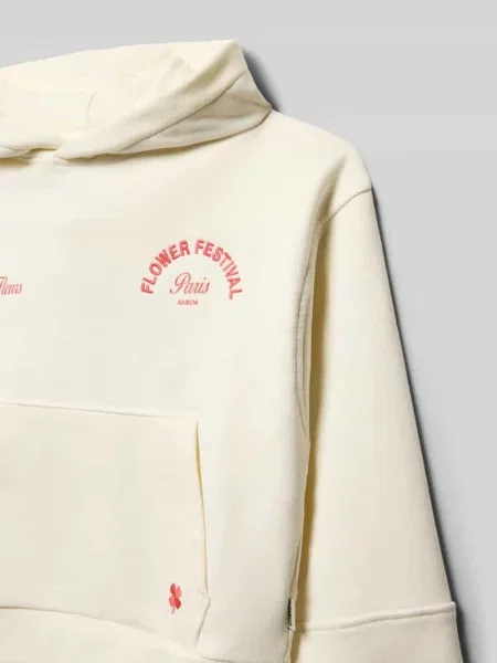 Bluza z kapturem o kroju regular fit z wyhaftowanym motywem Garcia