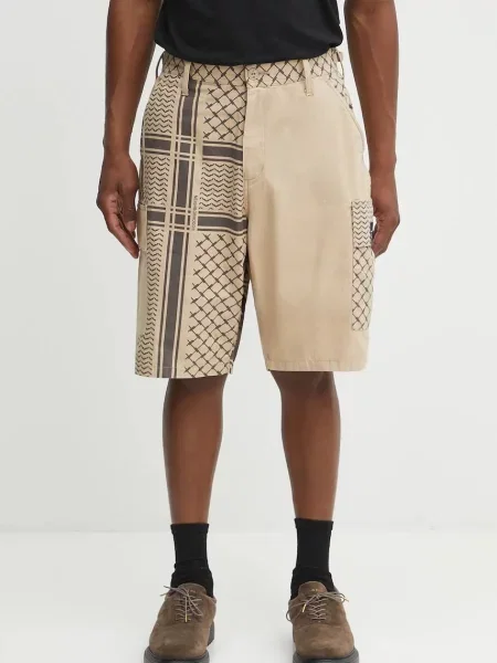 NEIGHBORHOOD pantaloni scurți din pt shemagh bdu short pants bej