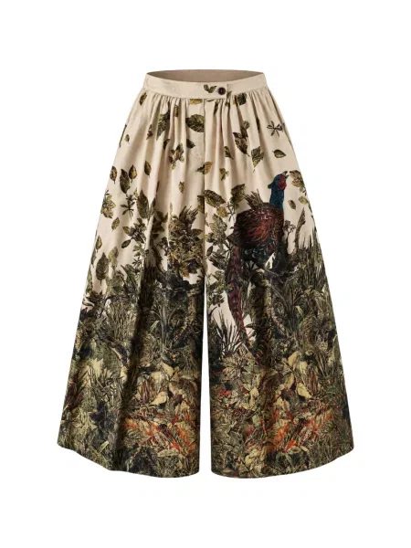 Pantaloni palazzo Co.go cu imagine