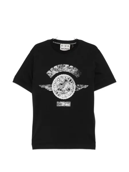 Tricou John Richmond cu autograf negru