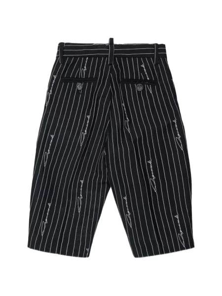 Spodnie dziecięce Dsquared2 czarne