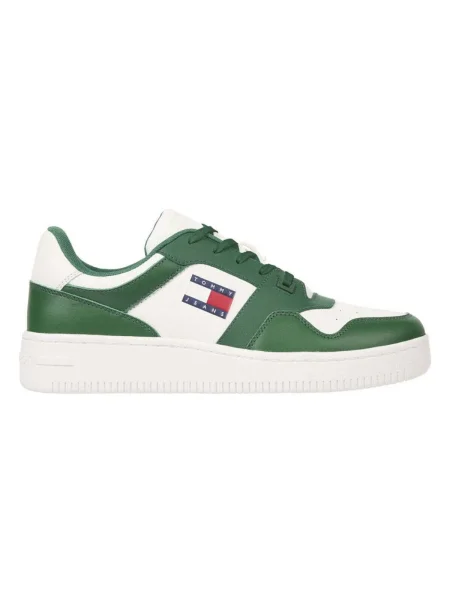 Pantofi Tommy Jeans verde
