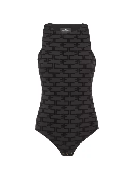 Body Elisabetta Franchi cu autograf gri