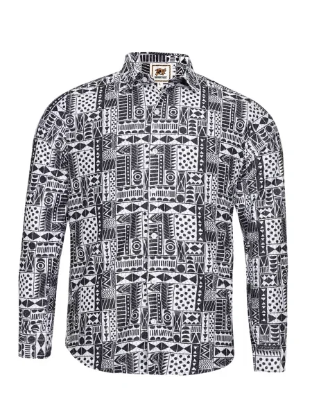 Campus Sutra Cămașă negru alb