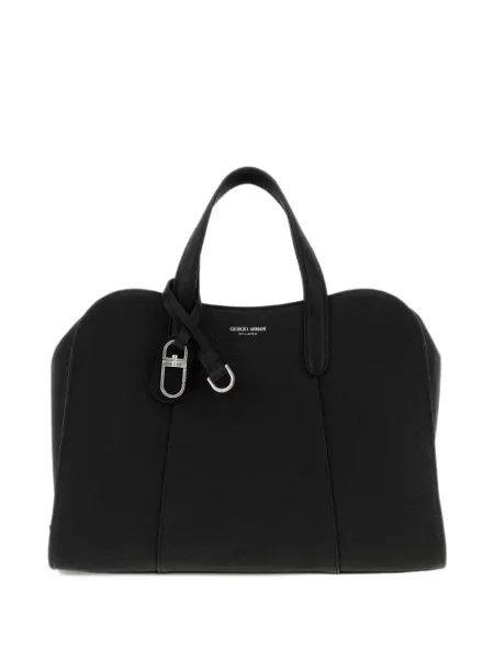 Shopper kabelka Giorgio Armani čierna