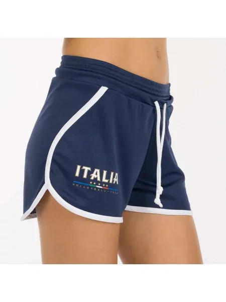 Krótkie Spodenki Errea Naz. Italia Volley Panta Emma Merchand. Ad Dorośli niebieskie