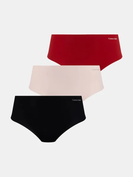 Бикини Calvin Klein Underwear 3 броя червено