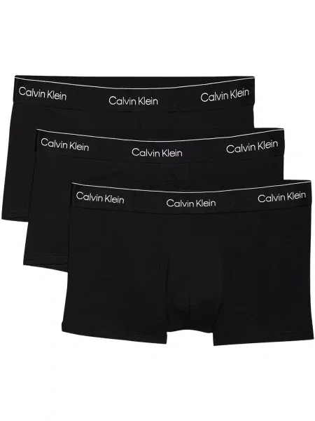 Gaćice Calvin Klein Jeans niski struk crna