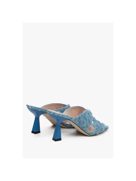 Мюли Evaluna синие