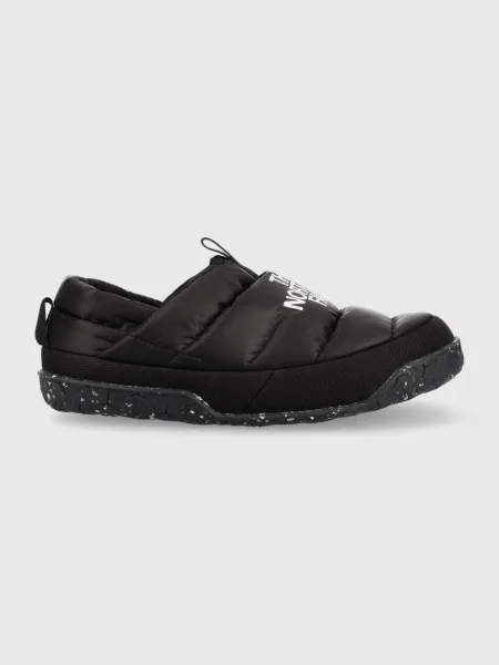 The North Face papuci de casa S Nuptse Mule negru alb