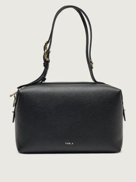 Furla Geantă Double M Boston KH negru