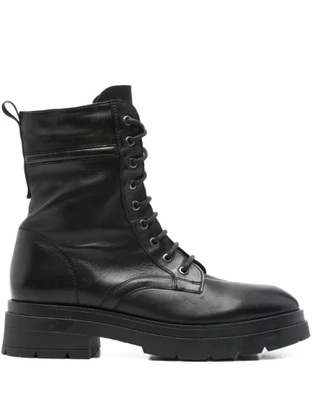 Botine Marc O'polo cu șireturi din piele negru