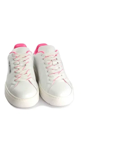 Sneakersy Love Moschino skórzane białe