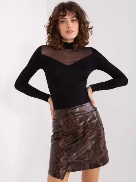 Bluză Fashionhunters negru