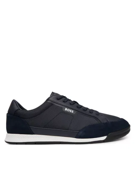 Sneakers BOSS Nitan Bleumarin albastru