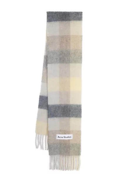 Fular Acne Studios în carouri