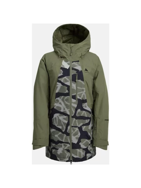 Kurtka z kapturem Burton Reserve 2L Insulated khaki XS zielona
