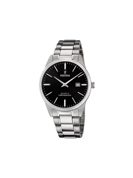FESTINA Analogové hodinky Date watch ACERO CLASICO' černá