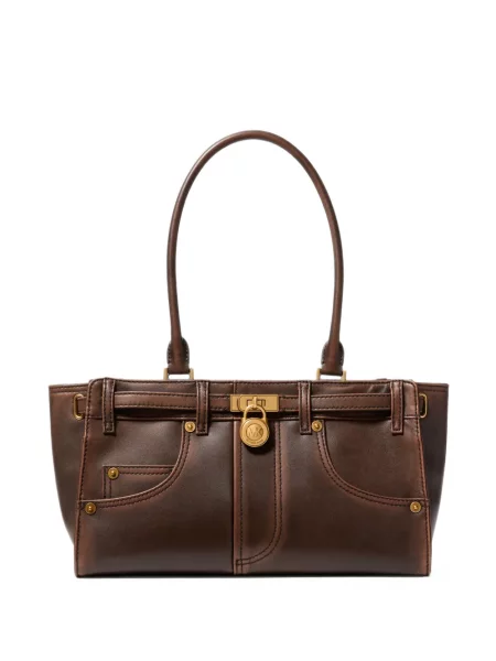 Geantă Michael Kors din piele maro