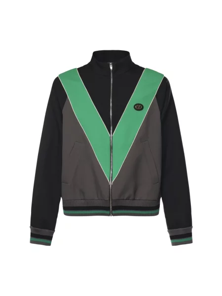 Lniana bluza Valentino Garavani czarna