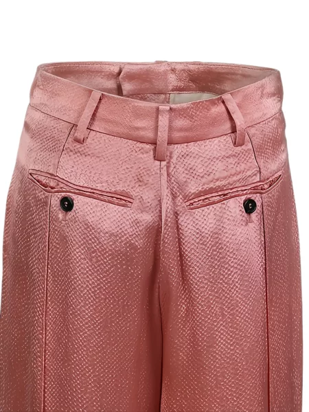 Pantaloni Valentino Garavani roz