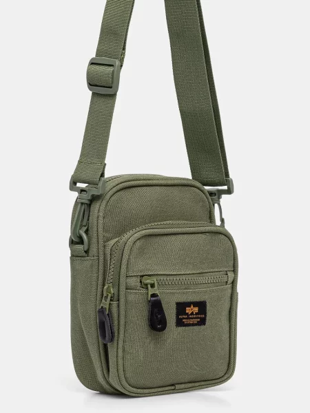 ALPHA INDUSTRIES Torba za čez ramo zelena