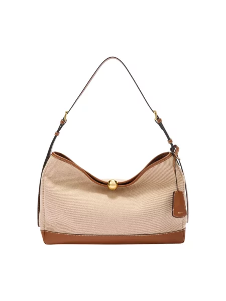 Furla Torebki Kobieta ONE SIZE Skóra Sfera Soft L beżowy