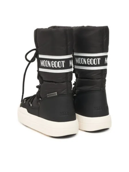 Snehule Moon Boot Jr Park Tube Lace wp S čierna