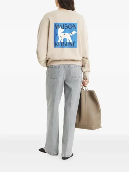 Hanorac Maison Kitsune cu imagine