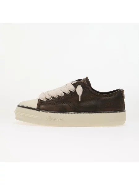 Sneakers Represent Rep-Cap Distressed Leather Dark Brown EUR 42 maro