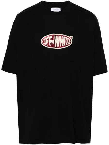 Tricou Off-white cu imagine alb