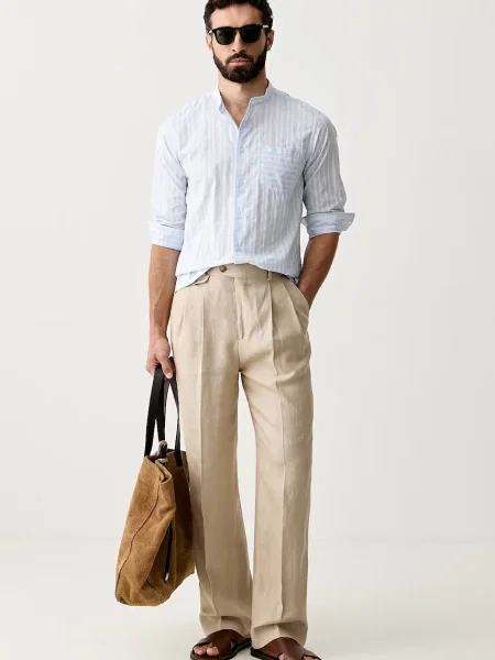 Gant pantaloni pentru bărbați bej