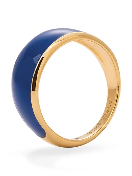 BERRIES inel pentru femei din argint placat cu aur Viva Blueberry Mini Ring