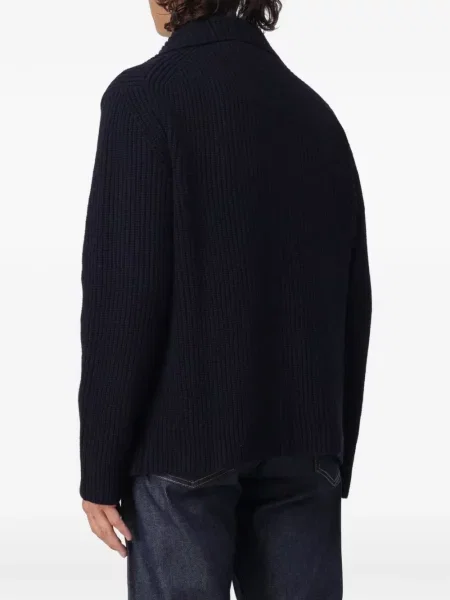 Cardigan Brooksfield de lână albastru