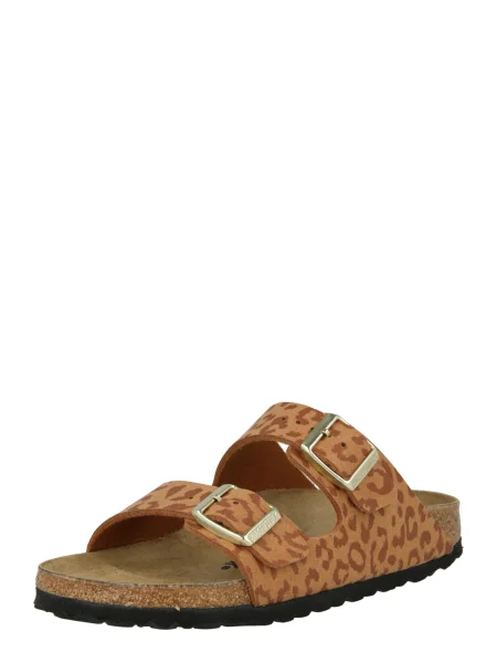 BIRKENSTOCK Nizki natikači Arizona / karamel rjava