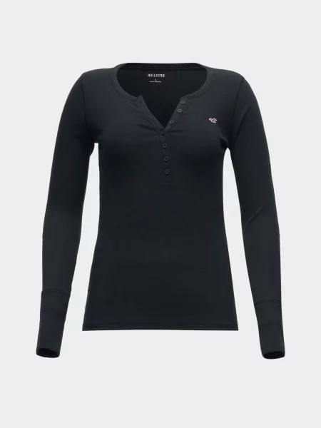 HOLLISTER Tricou negru