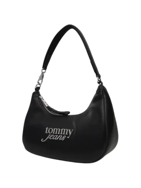 Kabelka Tommy Jeans Tjw Bold Script Shoulder Bag čierna