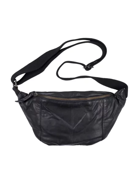 Torebka skórzana Btfcph skórzana czarna