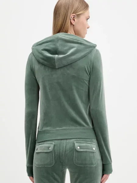 Кофта Juicy Couture з капюшоном однотонна