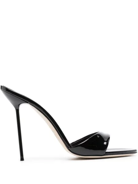Sandale Paris Texas din piele negru
