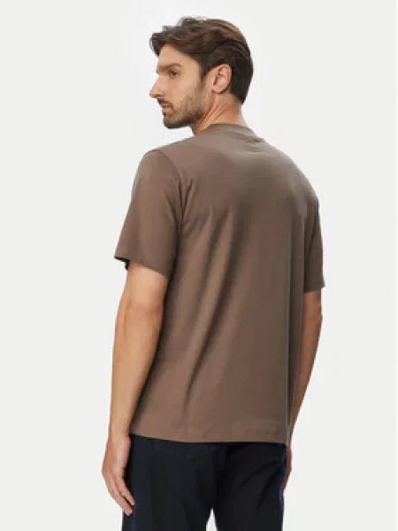 Jack & Jones Marškinėliai Blaowen Ss ruda