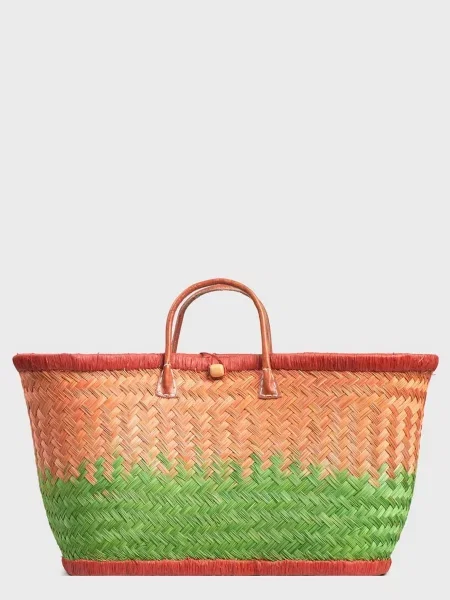 Le Comptoir de la plage Пляжна сумка Світло-коричневий Солома коричнева